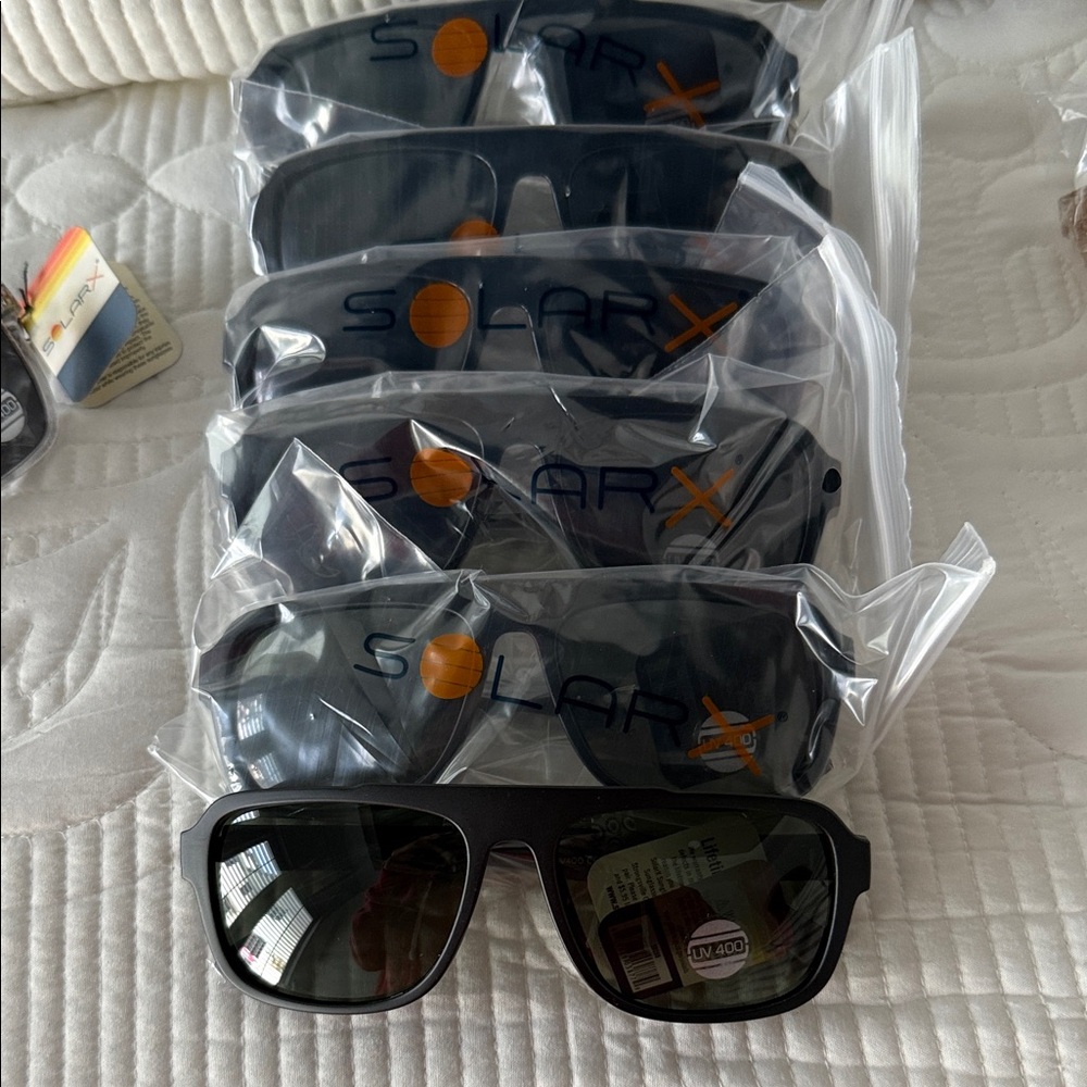 Solar X Black Sunglasses Collection NWT